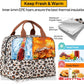 HOMESPON Insulated Lunch Bag for Women Men Lunch Box Cooler Lunch Tote for Work Picnic (Leopard Print)
