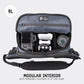 WANDRD ROGUE V1 9L Sling: Compact Camera Sling and Crossbody Bag with Fast Access, 3-Way Carry– Lightweight Everyday Bag Great for Travel, Photography, and Daily Use (Aegean Blue)