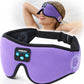 Voerou Sleep Headphones Bluetooth 5.4 Eye Mask, Sleep Mask with Bluetooth Headphones Wireless for Side Sleepers, Bulit-in Ultra-Thin Stereo Speakers Suitable for Sleep, Cool Gadgets for Men Women
