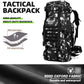 King'sGuard 70L Camping Hiking Backpack Tactical Backpack Military Molle Rucksack Backpack for Outdoor - Roamly