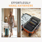 Suitcase Organizer Travel Bags Organizer for Luggage Compression Hanging Packing Cubes for Travel Carry on Closet (Bag Only)
