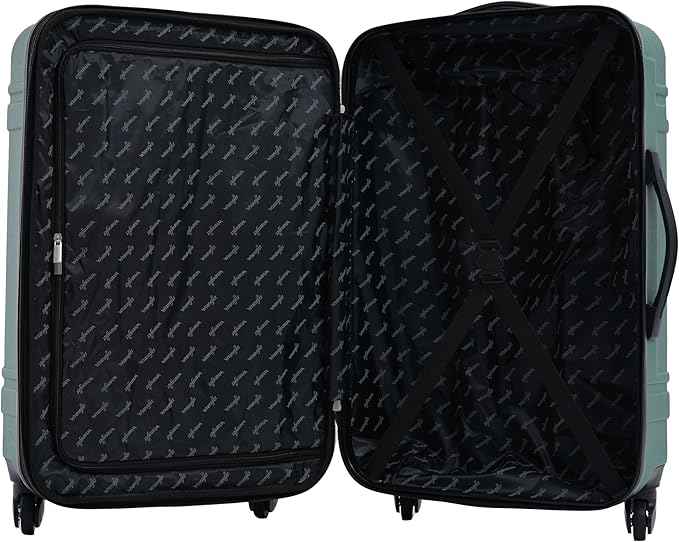 Wrangler 3 Piece Astral Travel Luggage Set, Sage Brush