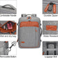 Carry on Travel Backpacks, Extra Large 40L Flight Approved Bag for Men & Women,Expandable Suitcase Backpack With 4 Packing Cubes,Water Resistant Luggage Daypack Business Weekender Bag,Grey