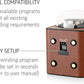 Watch Winder for Automatic Watch with Vertical Rotor Stop (with AC Adapter)