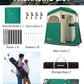 KingCamp Shower Tent, Portable Privacy Tent Outdoor Camping 1/2 Room Toilet Tents with Shower Bag & Dressing Room for Beach, Camping & Hiking