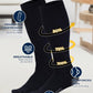 Pembrook Light Compression Socks for Men - 3 Pairs | 8-15 mmhg Compression Dress Socks for Men | Support Socks for Men