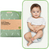KeaBabies Portable Diaper Changing Pad, Easy Wipe Clean - Foldable Waterproof Baby Changing Mat for Diaper Bag, Compact, Lightweight, 25x13 Baby Changer Travel Essential, Machine Washable (Acacia)