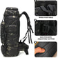 King'sGuard 70L Camping Hiking Backpack Tactical Backpack Military Molle Rucksack Backpack for Outdoor - Roamly