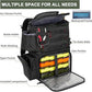 MATEIN Fishing Backpack, Water Resistant Tackle Storage Bag with Rod Holders & Cooler, Fishing Gifts for Men