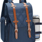 Picnic Backpack for 4 Person with Large Insulated Cooler Bag, Picnic Basket Set with Wine Pouch, Waterproof Picnic Blanket & Cutlery Set. Perfect for, Camping, Party,Wedding Gift for Couple,Blue