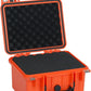 MEIJIA Portable All Weather IP67 Waterproof Camera Case,hard case with Customizable Fit Foam,Fit Use of Drones,Camera,Equipments,10.62 x9.68x6.87inches(Orange)