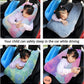 Travel Pillow Car Pillow Kid Car Sleeping The Sleeping Aid for Adults and Kids on Road Trips Kids Travel Pillow Colorful Pink