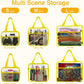 XEWEA Clear Travel Toiletry Bags, 3 Pack TSA Approved Transparent Makeup Bag for Men Women,Large Waterproof PVC Quart Organizer Kit with Zipper for Toiletries Airline Essential,Toy Pouch Yellow - Roamly