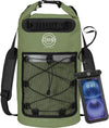 STOVER 5/10/25/30/40/55L Waterproof Backpack- Floating Dry Bag for Kayaking, Travel, Beach, Hiking, & Camping, Men/Women