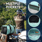 Haimont Waterproof Duffel Bag Roll-top Dry Duffel Bag with Quick-fixed Straps for Motorcycling, Rafting, Boating, SUP, Kayaking, Travel, 50L/70L