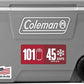 Coleman Classic Series Insulated Portable Rolling Cooler with Wheels, Leak-Resistant Outdoor Hard Cooler Keeps Ice up to 5 Days, 62-Quart