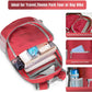 ZOMAKE Ultra Lightweight Hiking Backpack 20L, Packable Small Backpacks Water Resistant Daypack for Women Men(Bright Red)