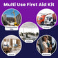 OSHA Compliant First Aid Kit - 10 Person, Type III, ANSI Class A Emergency Kit for Truck, Car, Construction Site - 111 Essential First Aid Supplies