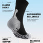 Compression Crew Running Socks: Athletic Socks for Men Women with Cushion,3 Pairs Work Hiking Basketball Sport Socks