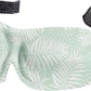 Bucky 40 Blinks No Pressure Printed Eye Mask for Travel & Sleep, Palm Leaf, One Size