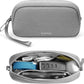 tomtoc Electronics Organizer Travel Case, Water Resistant Travel Bag Cable Organizer for Essentials, Tech Pouch Accessories Carry Storage for Cord, Phone, Cables, Airpods, USB Flash Drive, Daily Items - Roamly