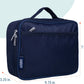 Wildkin Kids Insulated Lunch Box – Durable and Reusable for School & Travel - Rip-Stop Blue