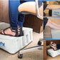 Inflatable Foot Rest Pillow for Travel, Patented 2 in 1 Design, Blow-Up Footrest Cushion for Home, Office. Airplane Travel Essential and Kids Airplane Bed