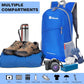 ZOMAKE Lightweight Packable Backpack 20L, Foldable Backpacks Small Daypack for Hiking Water Resistant Day Bag for Travel