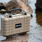 MEIJIA Portable All Weather Waterproof Protective Hard Case, Small Camera Case,Dry Case with Customizable Foam,Fit Use of Drones, Camera,Equipments, 11.65 ”x8.35”x3.78”