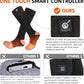 SNOW DEER Upgraded Rechargeable Electric Heated Socks,7.4V 2200mAh Battery Powered Cold Weather Heat Socks for Men Women,Outdoor Riding Camping Hiking Motorcycle Skiing Warm Winter Socks