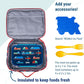 Wildkin Kids Insulated Lunch Box – Durable and Reusable for School & Travel - Transportation