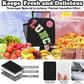 FlowFly Lunch box Insulated Soft Bag Mini Cooler Back to School Thermal Meal Tote Kit With Buckle and Mesh Side Pocket for Girls, Boys, BlackWithLetter