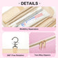 TOPEAST Travel Toiletry Bag for Women - Hanging Toiletry Bag, Personalized Initial Toiletry Bags for Traveling Women, Portable Travel Toiletry Bag for Toiletries, Cosmetics - Letter H,Pink - Roamly