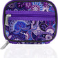 Serfeymi Weekly Travel Pill Organizer Case for Purse with Removable 7 Day Box, Fashionable Pill Container for Medicine, Vitamin, Supplement - Purple 01