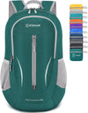 ZOMAKE Ultra Lightweight Packable Backpack 25L, Foldable Hiking Backpacks Water Resistant Small Folding Daypack for Travel(Army Green-NEW)