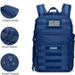 MOSISO Camera Backpack, DSLR/SLR/Mirrorless Tactical Camera Bag Case with Laptop Compartment Compatible with Canon/Nikon/Sony, Royal Blue