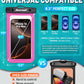 Hiearcool Waterproof Phone Pouch,Waterproof Phone Case for iPhone 16 15 14 13 Pro Max,IPX8 Phone Waterproof Pouch for Beach Cruise Ship Travel Essentials Green&Bright Red-2Pack