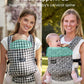 GROWNSY Baby Carrier Newborns to Toddlers, Ergonomic Baby Toddler Carrier Wraps with Head Support, Easy to Wear, Infant Carrier Baby Gift, Travel and Hiking Friendly, 7 to 44 lb (Gray-Leopard)