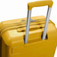 Traveler's Choice Pagosa Hardshell Expandable Luggage with Spinner Wheels, Yellow, 26-Inch Medium