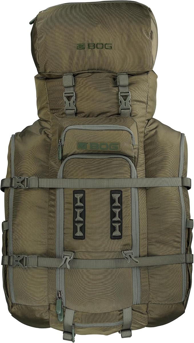 BOG Inception Backpack Frame and Helix Pack with Lightweight Design, YKK Zippers, Durable Build for Hunting, Backpacking