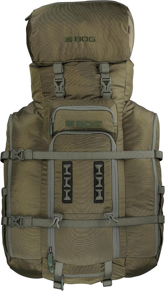 BOG Inception Backpack Frame and Helix Pack with Lightweight Design, YKK Zippers, Durable Build for Hunting, Backpacking