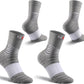 NEENCA Medical Compression Socks—2 Pairs, Ankle Socks for Injury Recovery, Pain Relief, Swelling, Sport Protection 20-30 mmHg