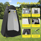 Pop Up Shower Tent for Camping, Portable Outdoor Privacy Shower Tent with 6000mAh Rechargeable Shower