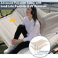 TegerDeger 12FT 2 Person Hammock with Stand Included 55 x 79IN Large Hammock 450LB Capacity with Hardwood Spreader Bar & Nylon Rope for Outside, Patio, Garden, Backyard, Beach, Poolside - Beige