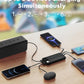 charmast 20000mAh Portable Charger with Built in Cables, 22.5W Travel Power Bank Fast Charging, USB C Cell Phone Battery Pack for iPhone 16/15/14/13/12/11 Series, iPad, Samsung, Android, Tablet - Roamly