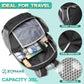 ZOMAKE Lightweight Packable Backpack 35L, Light Foldable Backpacks Water Resistant Collapsible Hiking Bag, Compact Folding Day Pack for Travel Camping(Graphite black) - Roamly
