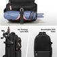 MATEIN Fishing Sling Bag with Lure Rod Holder & Phone Pouch, Waterproof 3600 Tackle box Backpack with Removable Bait Binder