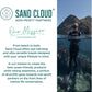 Sand Cloud Turkish Beach Towel - 100% Organic Cotton Turkish Bath Towels - Ultra Soft, Sand Free & Quick Dry Towel for Beach, Pool, or Picnic - As Seen on Shark Tank - Boho Sundown