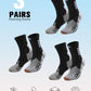 Compression Crew Running Socks: Athletic Socks for Men Women with Cushion,3 Pairs Work Hiking Basketball Sport Socks