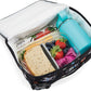PackIt Freezable Classic Lunch Box, Spaceman, Built with EcoFreeze Technology, Collapsible, Reusable, Zip Closure With Zip Front Pocket and Buckle Handle, Perfect for School Lunches